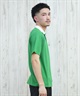 Electric エレクトリック ポロシャツ メンズ ワンポイント シンプル 1POINT GOLF LOGO S S POLO EG25SU05(BLACK-S)