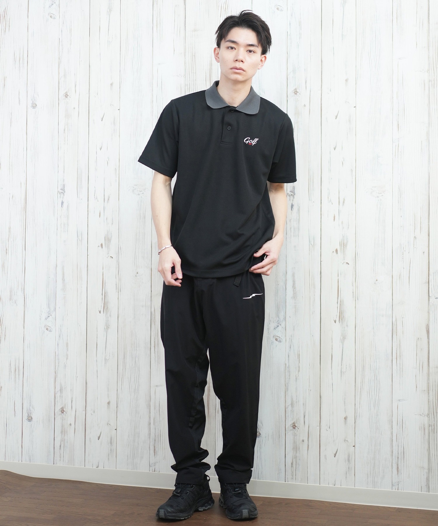 Electric エレクトリック ロングパンツ メンズ ワンポイント