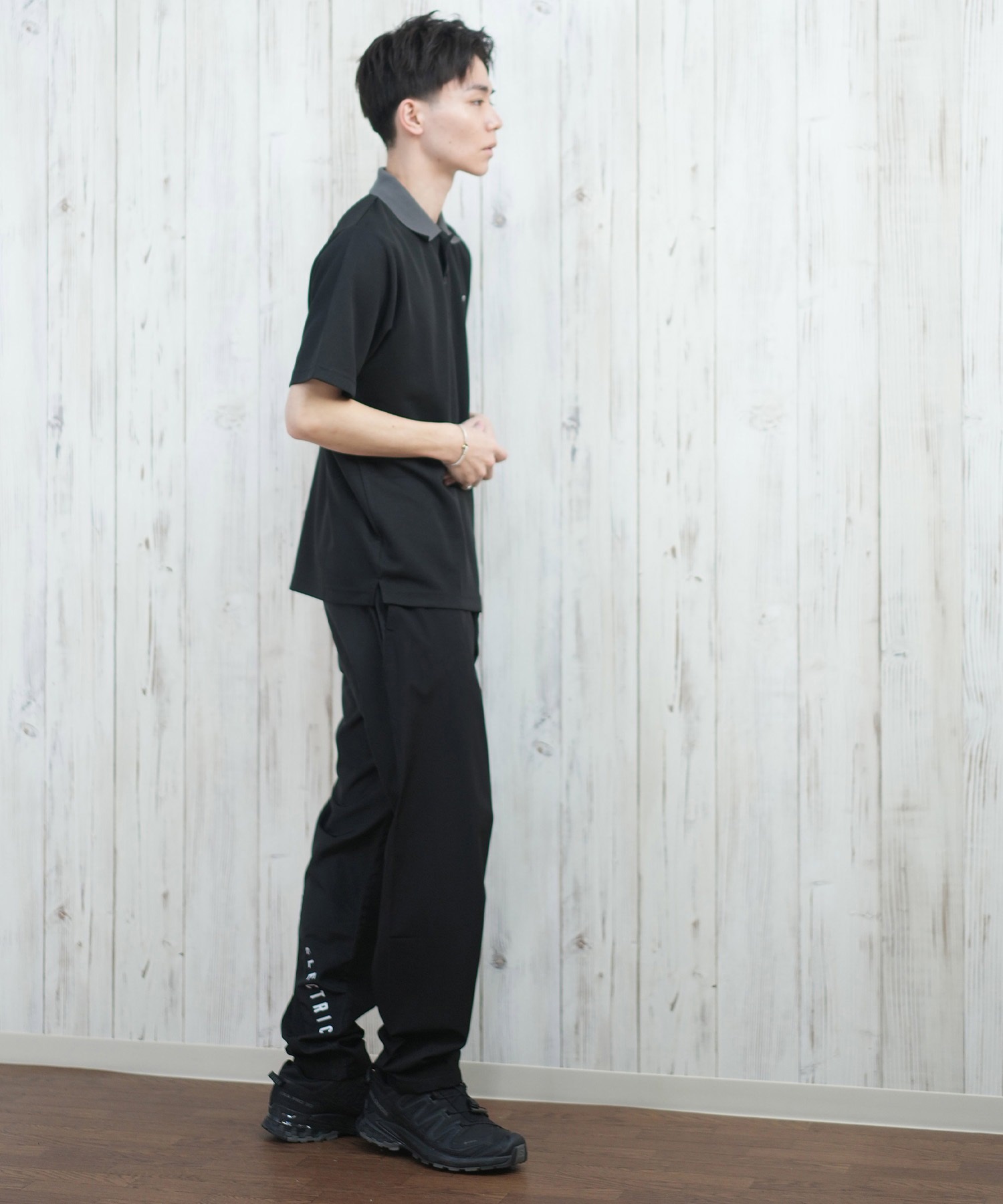 Electric エレクトリック ロングパンツ メンズ ワンポイント ロゴ