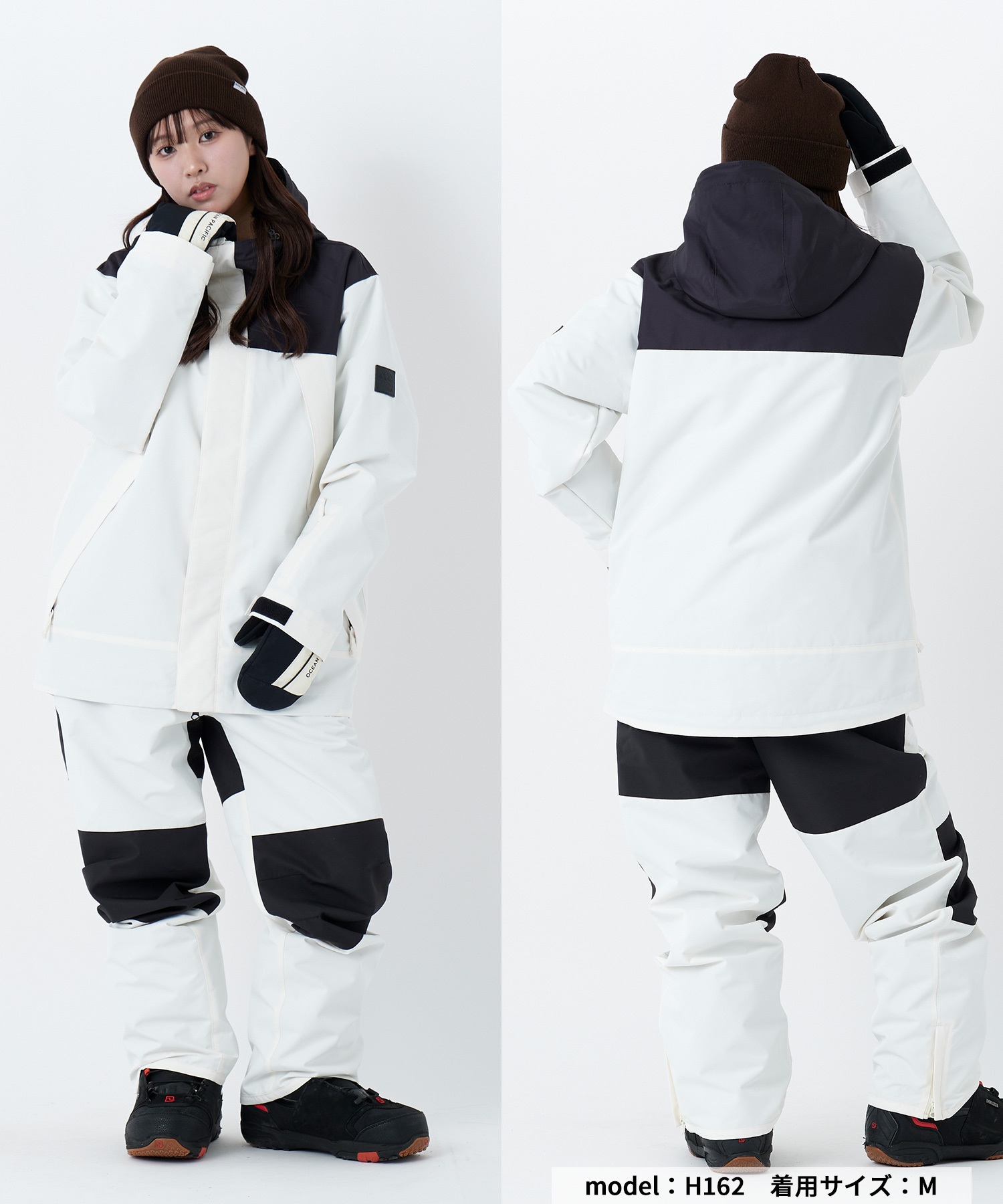 【早期購入/店頭受取対象外】OP オーシャンパシフィック スノーボード ジャケット レディース NEWスタンダードジャケット 545302 ムラサキスポーツ 25-26モデル MM D18(WT-S)