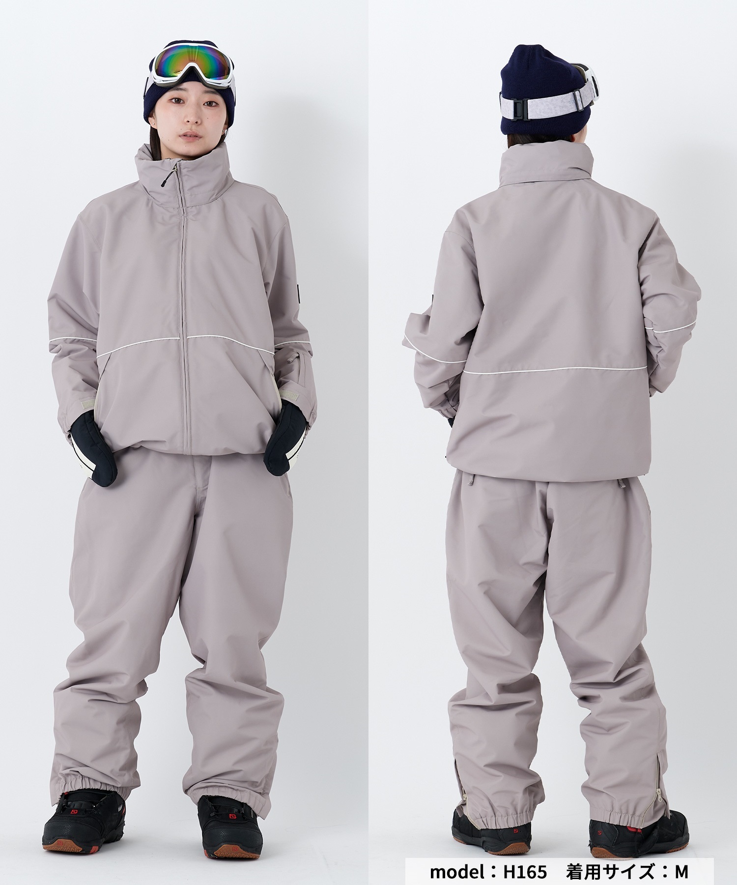 【早期購入/店頭受取対象外】OP オーシャンパシフィック スノーボード ジャケット レディース パイピングドジャケット 545301 ムラサキスポーツ 25-26モデル MM D18(WTP-S)