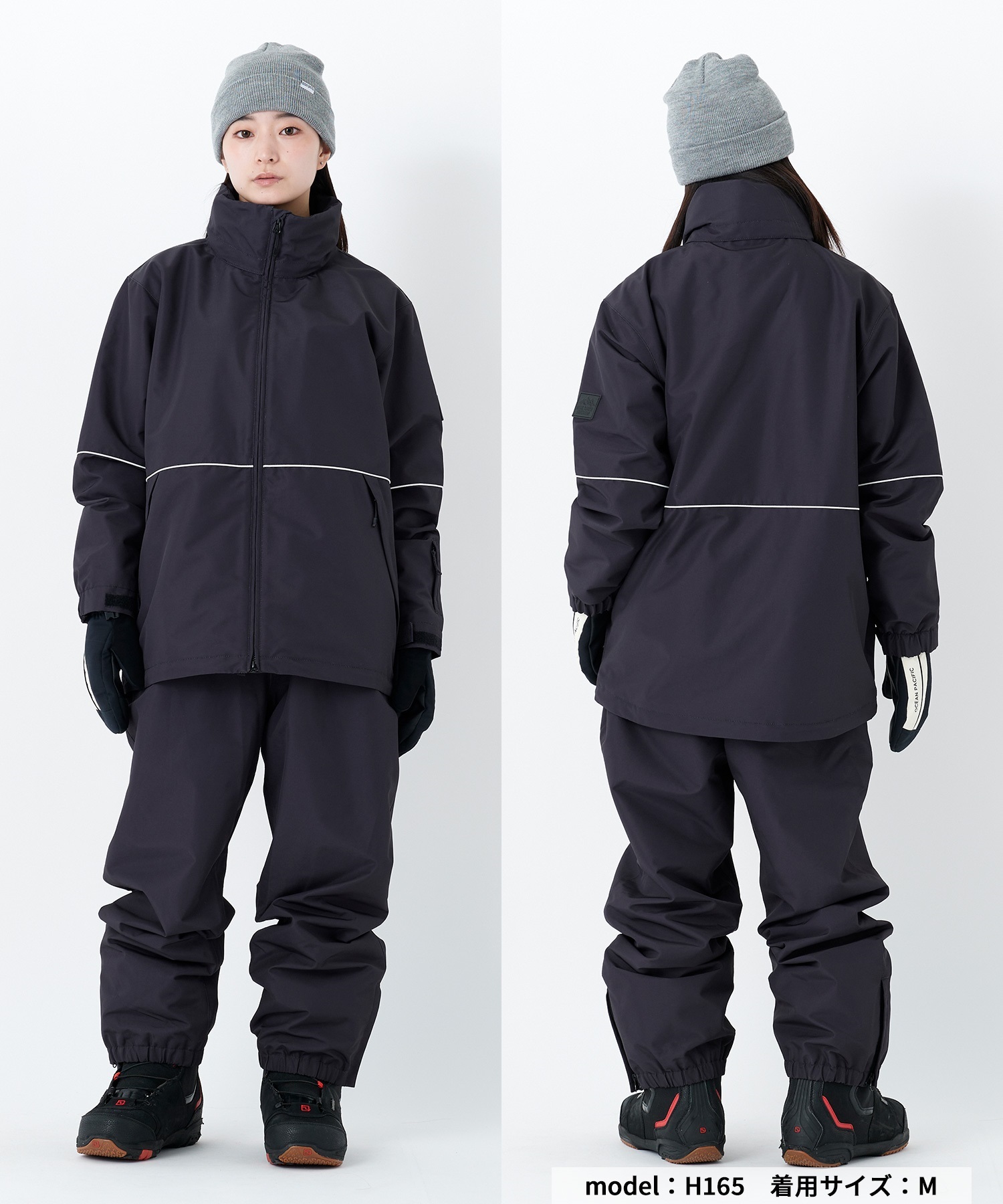 【早期購入/店頭受取対象外】OP オーシャンパシフィック スノーボード ジャケット レディース パイピングドジャケット 545301 ムラサキスポーツ 25-26モデル MM D18(WTP-S)