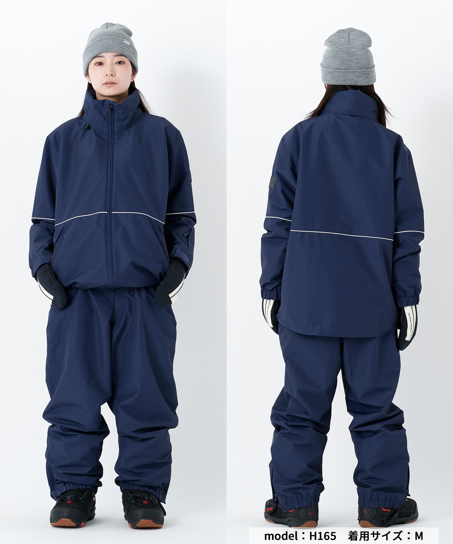 【早期購入/店頭受取対象外】OP オーシャンパシフィック スノーボード ジャケット レディース パイピングドジャケット 545301 ムラサキスポーツ 25-26モデル MM D18(WTP-S)