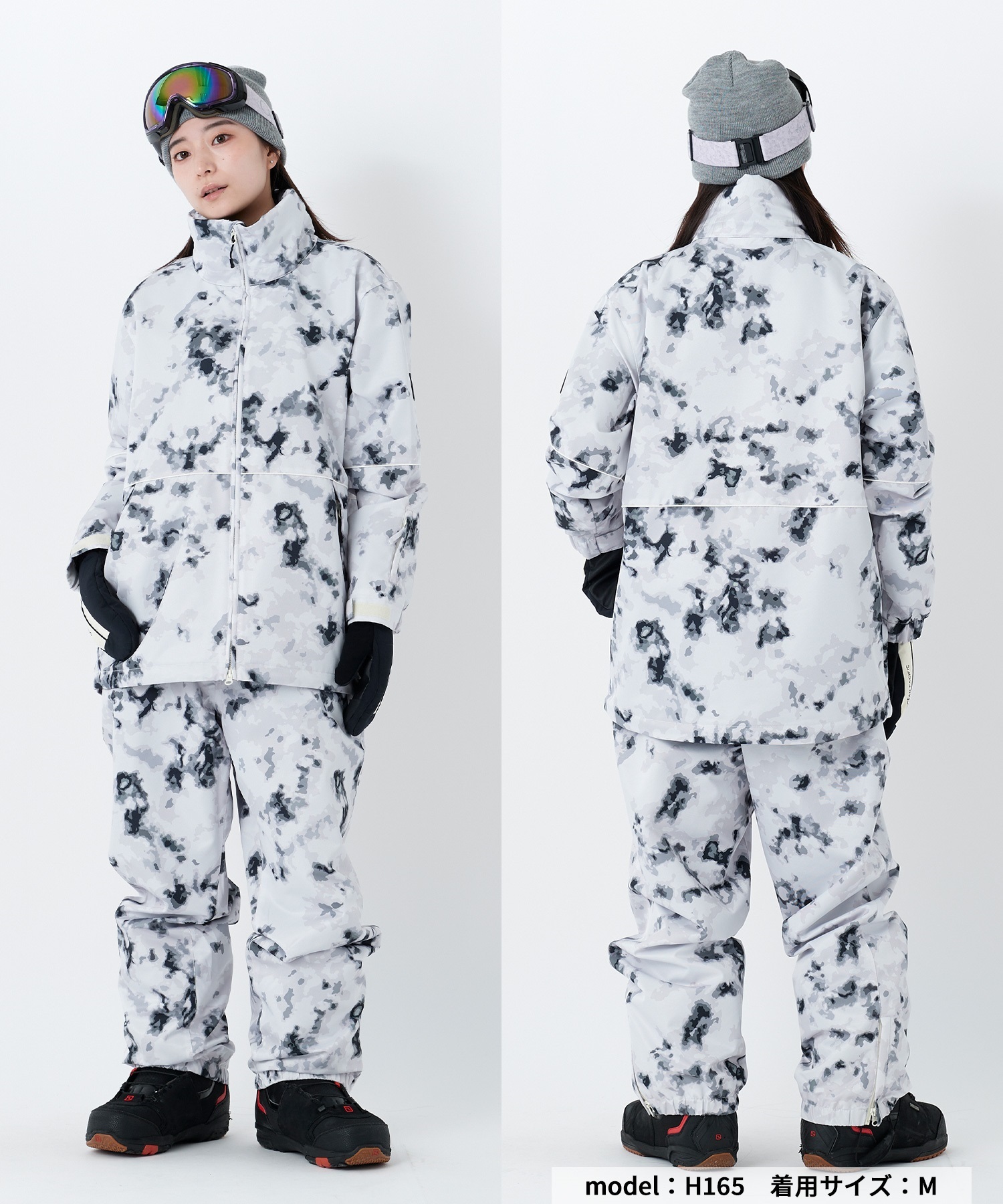 【早期購入/店頭受取対象外】OP オーシャンパシフィック スノーボード ジャケット レディース パイピングドジャケット 545301 ムラサキスポーツ 25-26モデル MM D18(WTP-S)