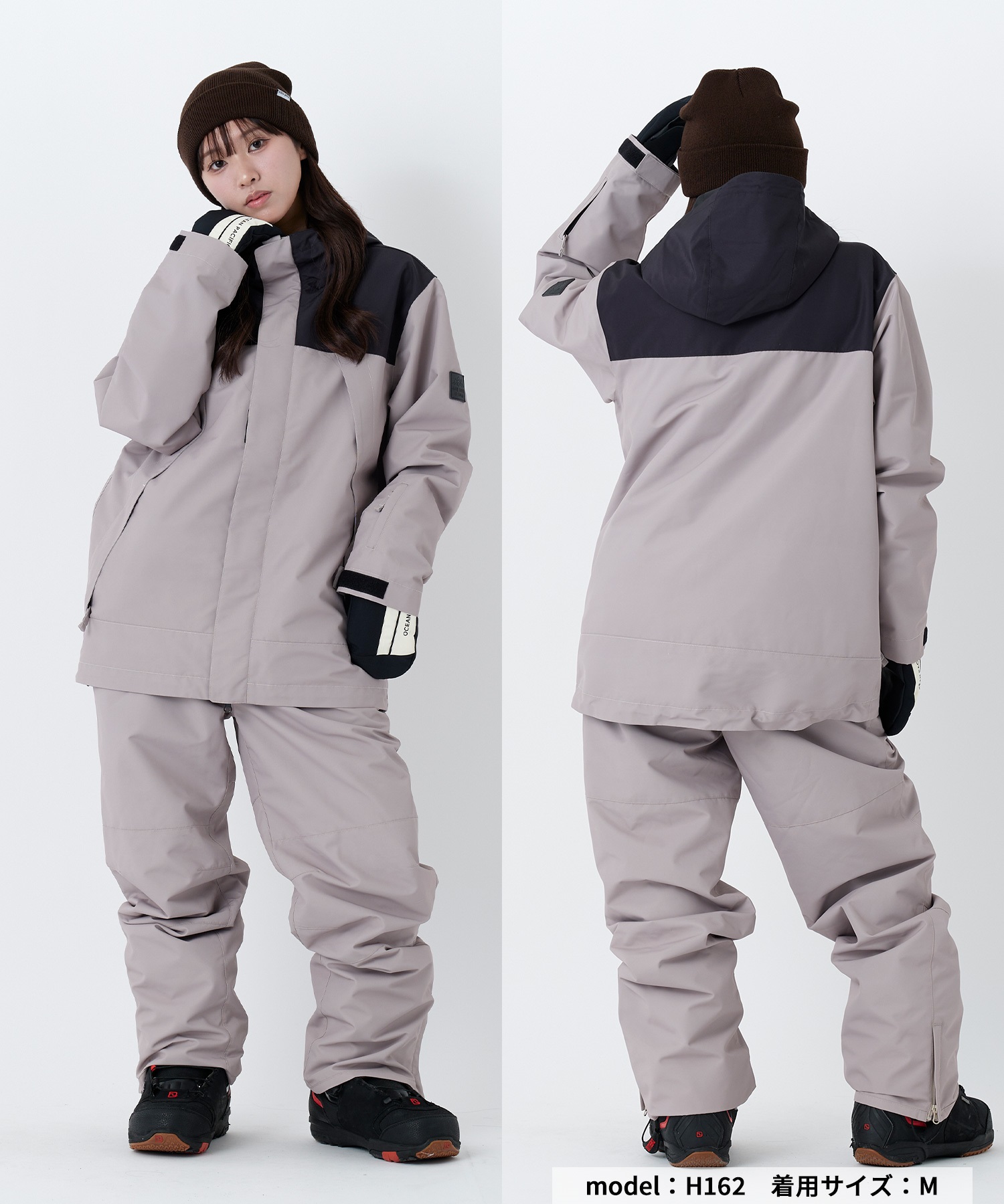 【早期購入/店頭受取対象外】OP オーシャンパシフィック スノーボード パンツ レディース NEWスタンダードパンツ 545702 ムラサキスポーツ 25-26モデル MM D18(WT-S)