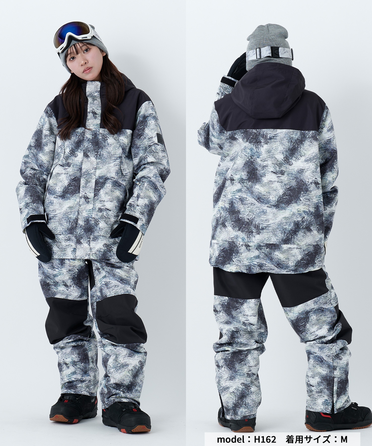 【早期購入/店頭受取対象外】OP オーシャンパシフィック スノーボード パンツ レディース NEWスタンダードパンツ 545702 ムラサキスポーツ 25-26モデル MM D18(WT-S)