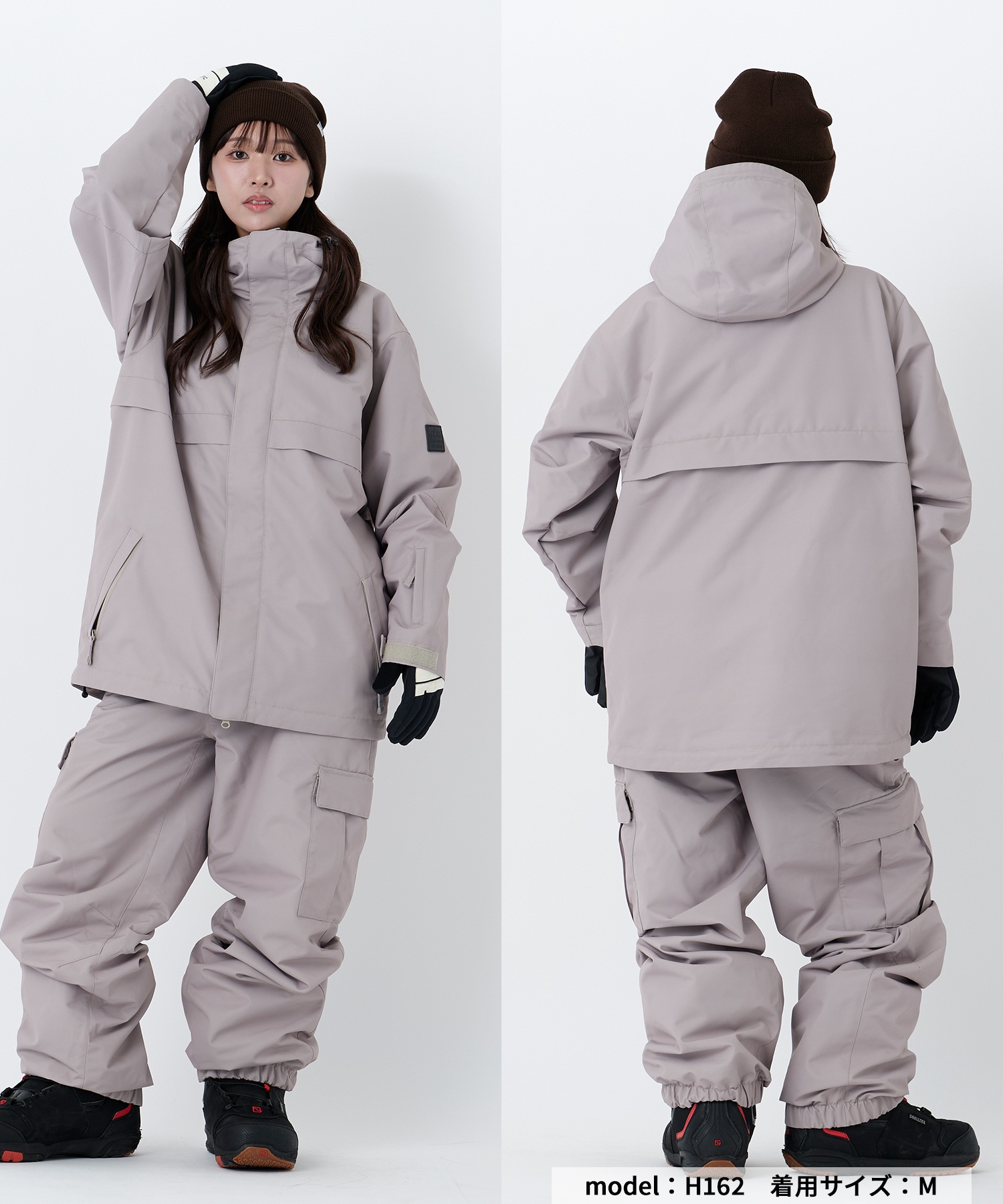 【早期購入/店頭受取対象外】OP オーシャンパシフィック スノーボード パンツ レディース ワークスタイルカーゴパンツ 545705 ムラサキスポーツ 25-26モデル MM D18(BK-S)
