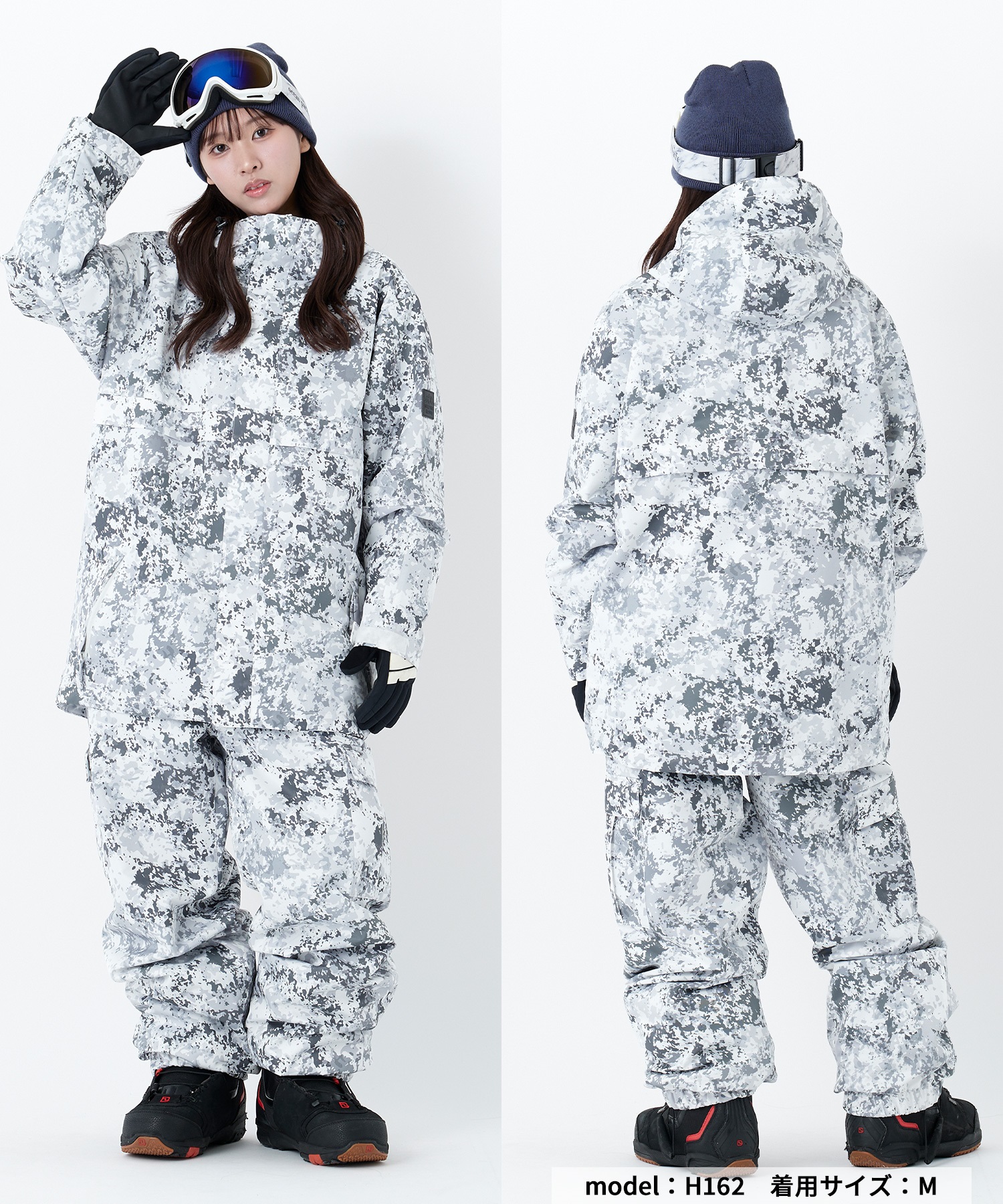 【早期購入/店頭受取対象外】OP オーシャンパシフィック スノーボード パンツ レディース ワークスタイルカーゴパンツ 545705 ムラサキスポーツ 25-26モデル MM D18(BK-S)