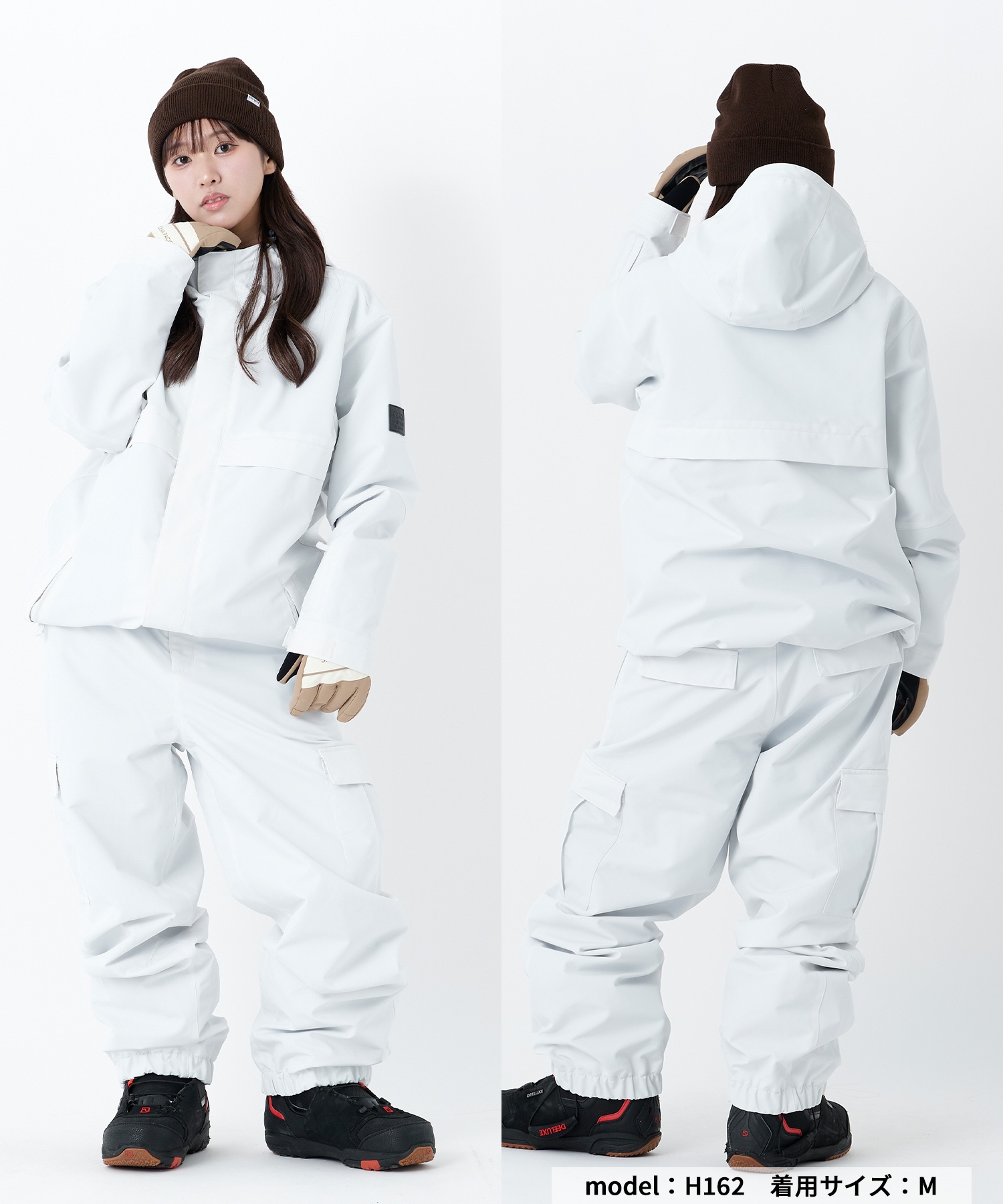 【早期購入/店頭受取対象外】OP オーシャンパシフィック スノーボード パンツ レディース ワークスタイルカーゴパンツ 545705 ムラサキスポーツ 25-26モデル MM D18(BK-S)