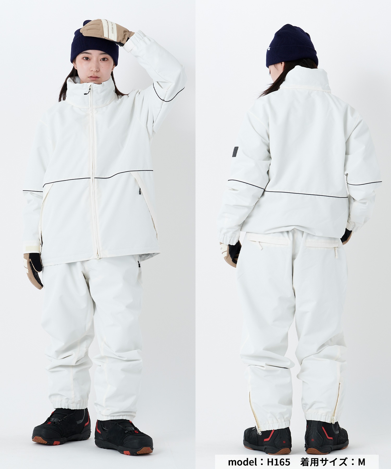 【早期購入/店頭受取対象外】OP オーシャンパシフィック スノーボード パンツ レディース バルーンパンツ 545704 ムラサキスポーツ 25-26モデル MM D18(WTP-S)