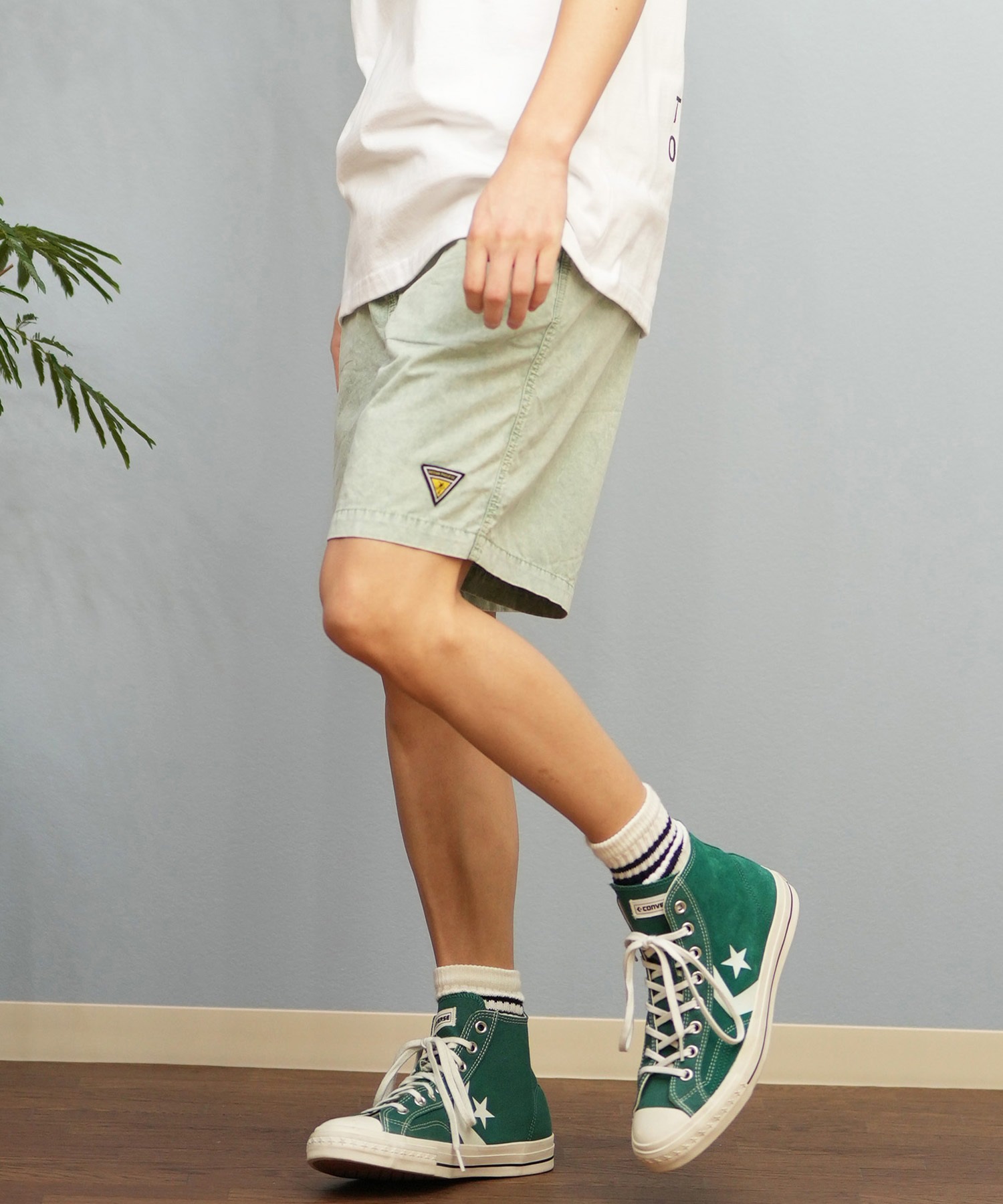 OP オーピー ハーフパンツ ショートパンツ メンズ ワンポイント ロゴ