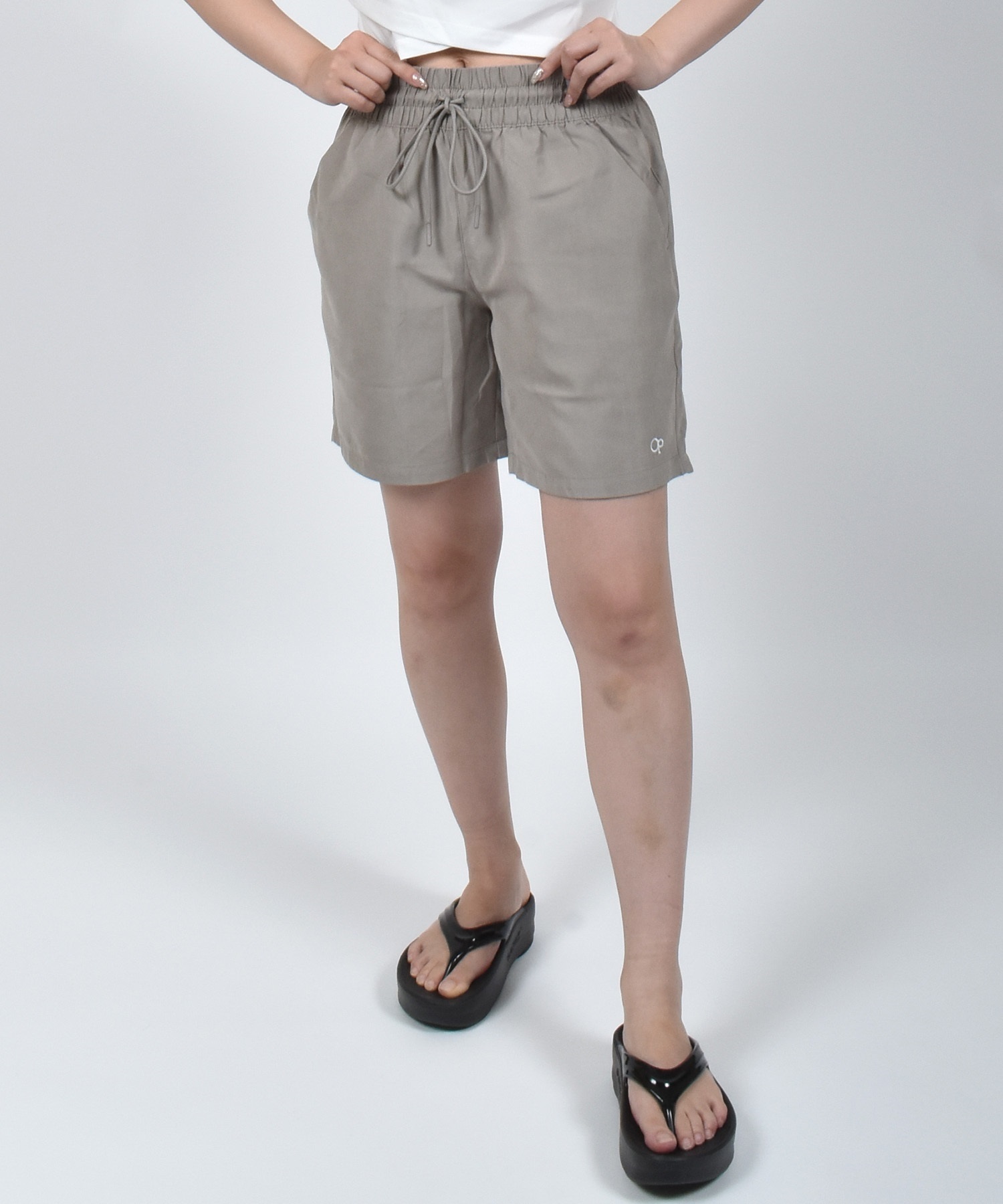 OP オーシャンパシフィック 水着 トランクス レディース ショート