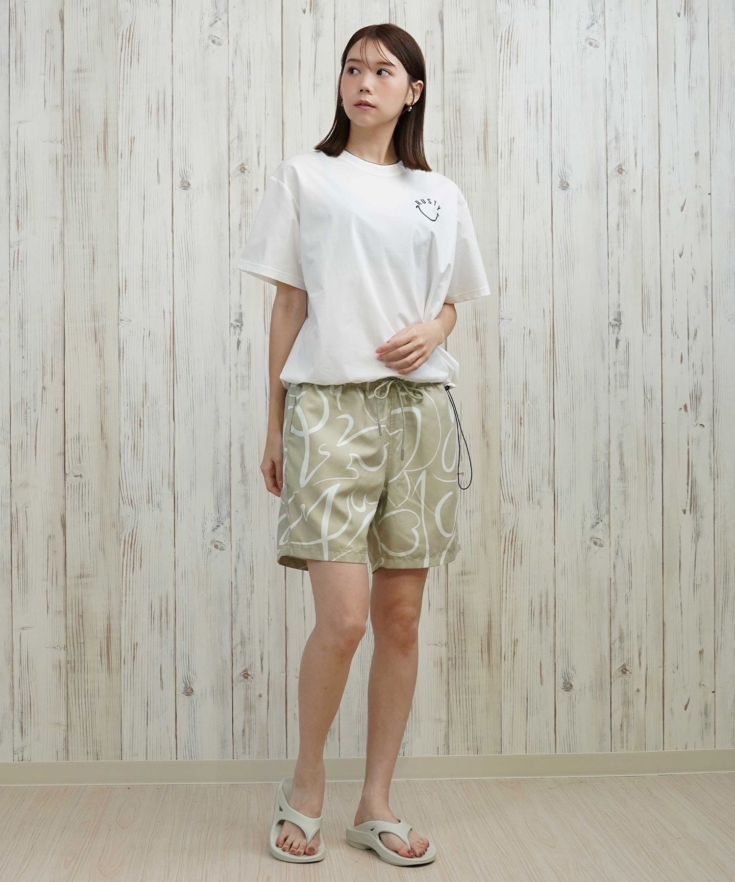 OP オーシャンパシフィック 水着 トランクス レディース