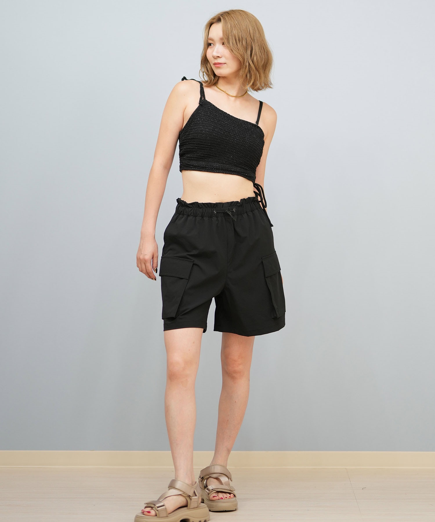 OP オーシャンパシフィック 水着 トランクス サーフパンツ レディース