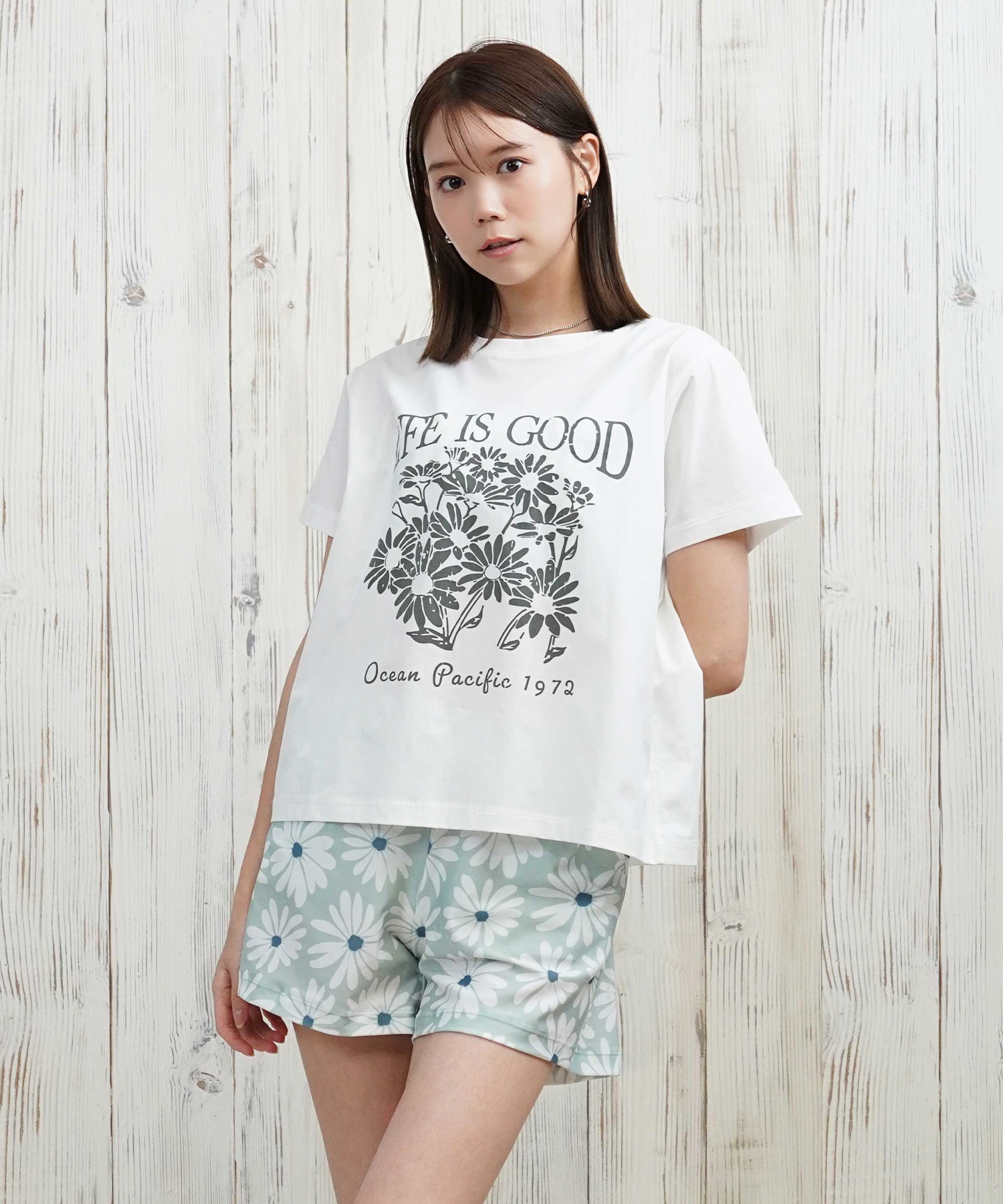 OP オーシャンパシフィック 水着 4点セット レディース ラッシュ