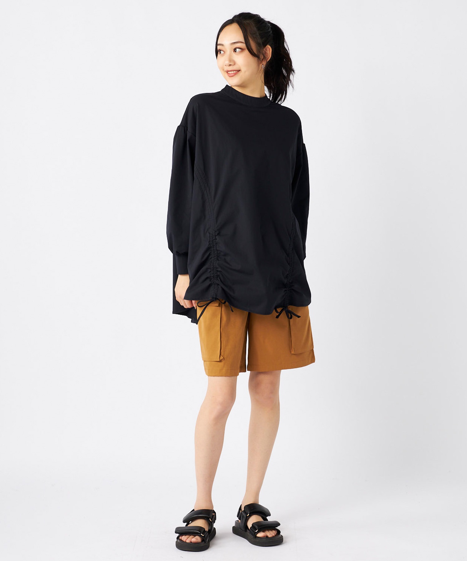 OP オーシャンパシフィック 水着 ラッシュガード 長袖 シャツ