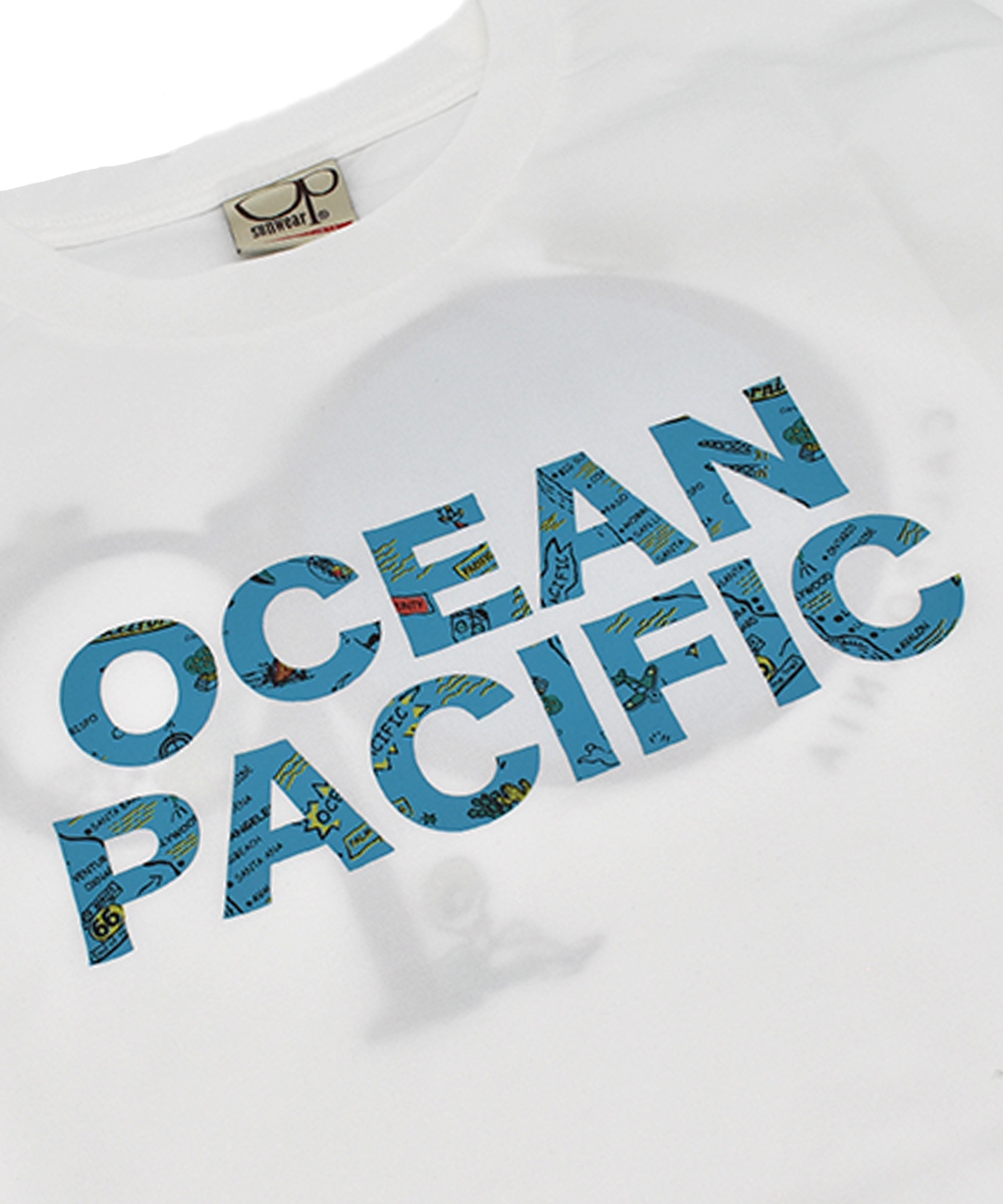 OP オーシャンパシフィック 半袖 Tシャツ キッズ ジュニア 子供 水陸