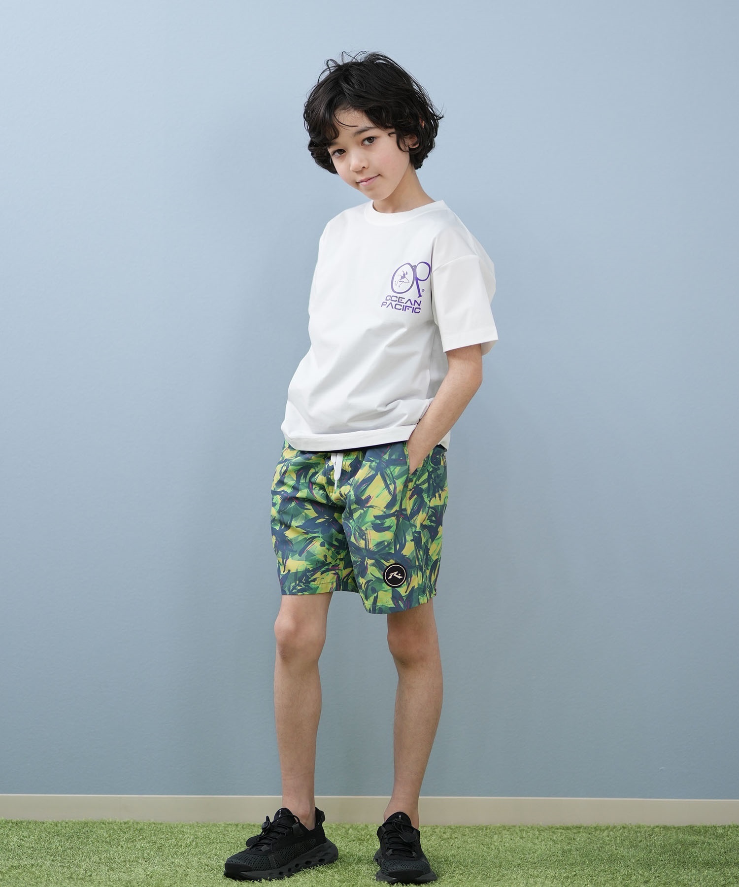 OP オーシャンパシフィック 半袖 Tシャツ キッズ ジュニア 子供