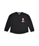 OP オーシャンパシフィック 長袖 Tシャツ ロンT キッズ ジュニア 子供 バックプリント 585071(BE-130cm)