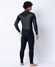 ONEILL オニール ロングチェストジップ ムラサキ MFW-207A5 ウェットスーツ セミドライ メンズ(BLK-M)