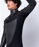 ONEILL オニール ロングチェストジップ ムラサキ MFW-207A5 ウェットスーツ セミドライ メンズ(BLK-M)
