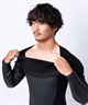 ONEILL オニール ロングチェストジップ ムラサキ MFW-207A5 ウェットスーツ セミドライ メンズ(BLK-M)
