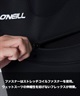 ONEILL オニール チェストジップ ムラサキ ジャージ MSS-526A5 ウェットスーツ フルスーツ メンズ(BLK-M)