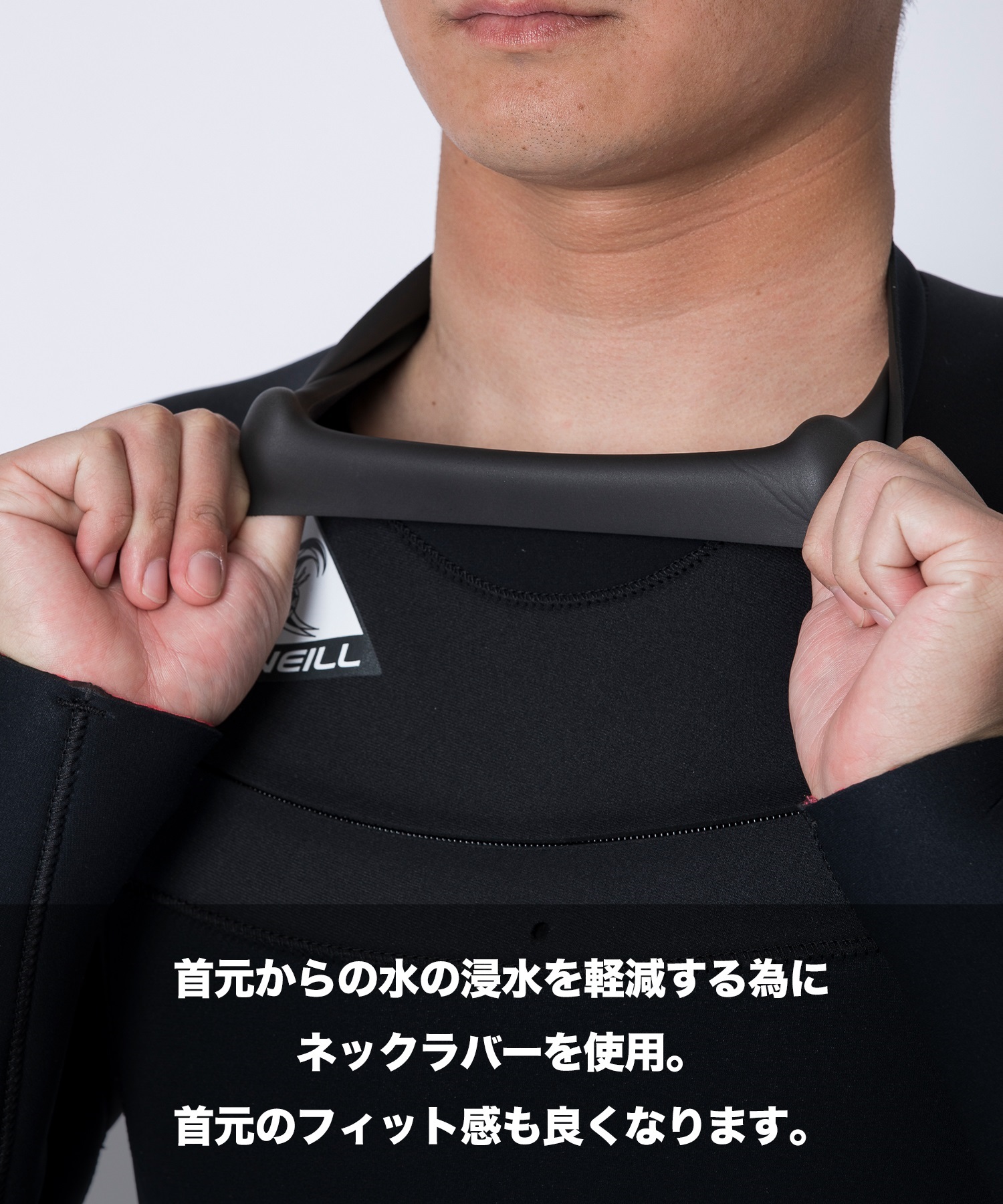 ONEILL オニール MR JERSEMI 3mm ジャーセミ MSS-536A5 メンズ ウェットスーツ フルスーツ ムラサキスポーツ限定(BLK-M)