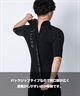 ONEILL オニール  バックジップ リアクター RSS-102A5 ウェットスーツ スプリング メンズ(BLK-S)
