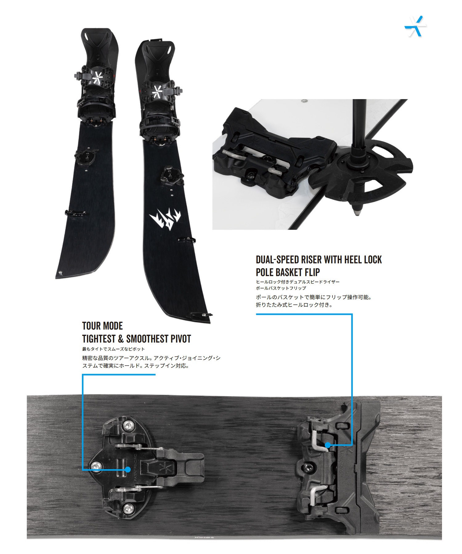 2526】KARAKORAM カラコラム スノーボード バインディング