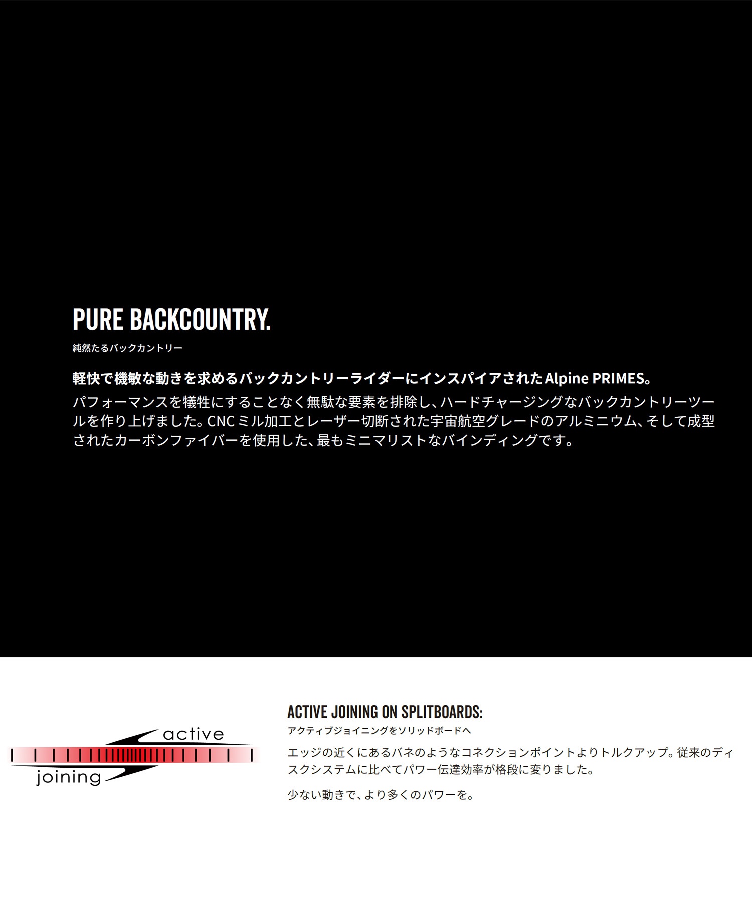 KARAKORAM カラコラム PRIME-X スノーボード バインディング