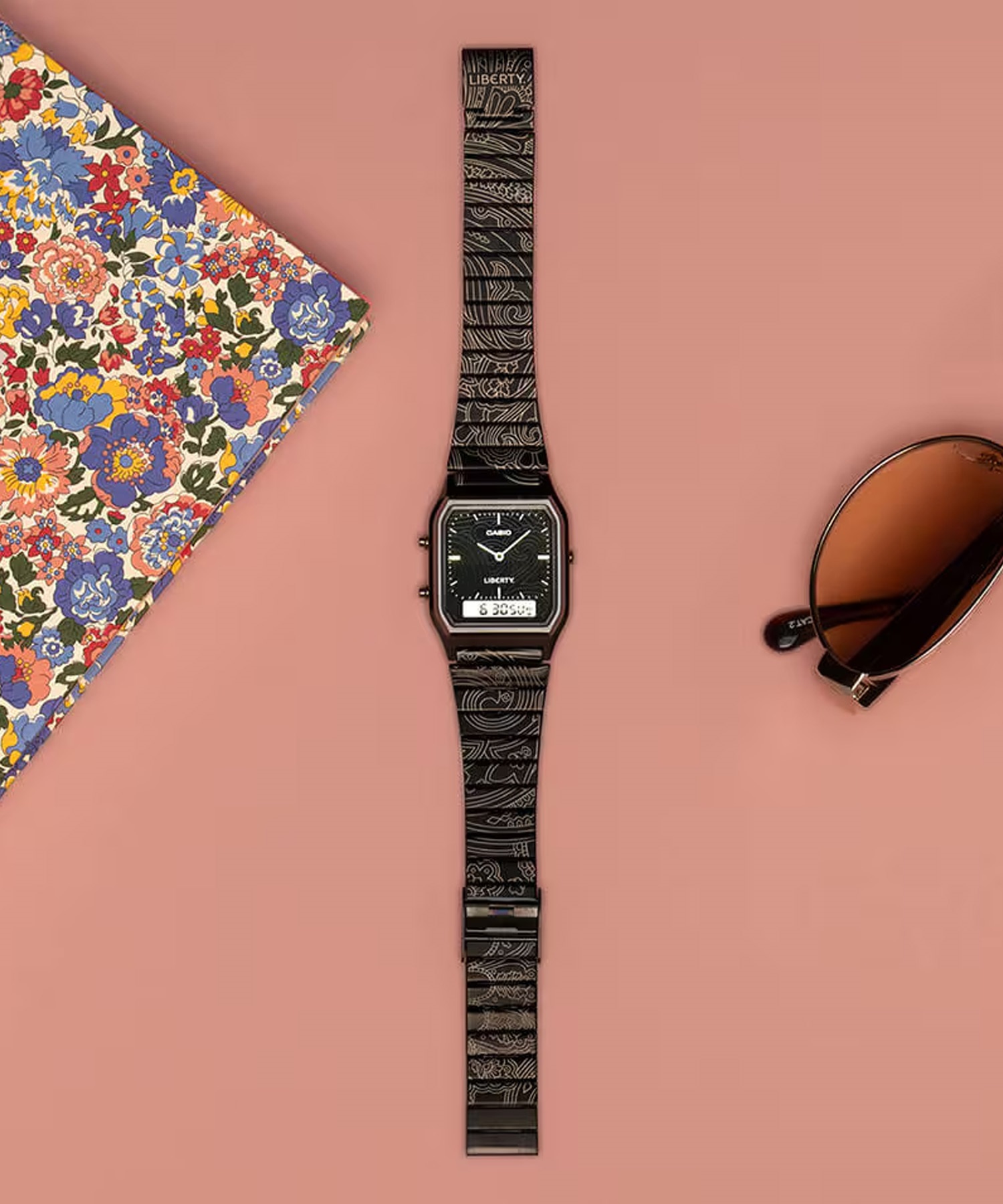 CASIO カシオ 腕時計 LIBERTY リバティ コラボレーションモデル AQ