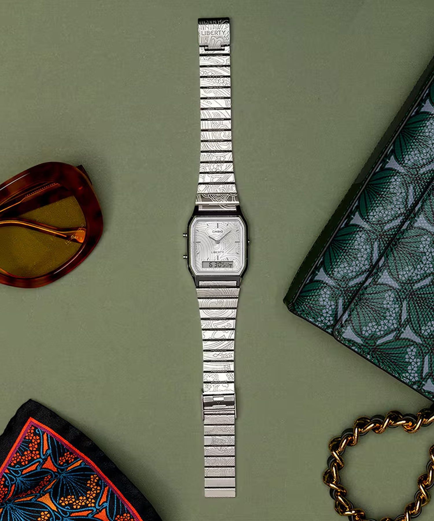 CASIO カシオ 腕時計 LIBERTY リバティ コラボレーションモデル AQ