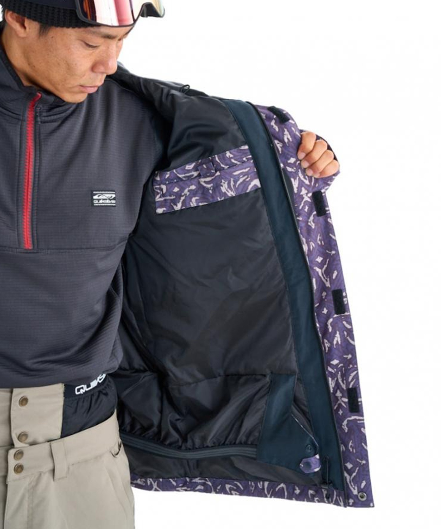 QUIKSILVER クイックシルバー MISSION PRINTED BLOCK JK ジャケット
