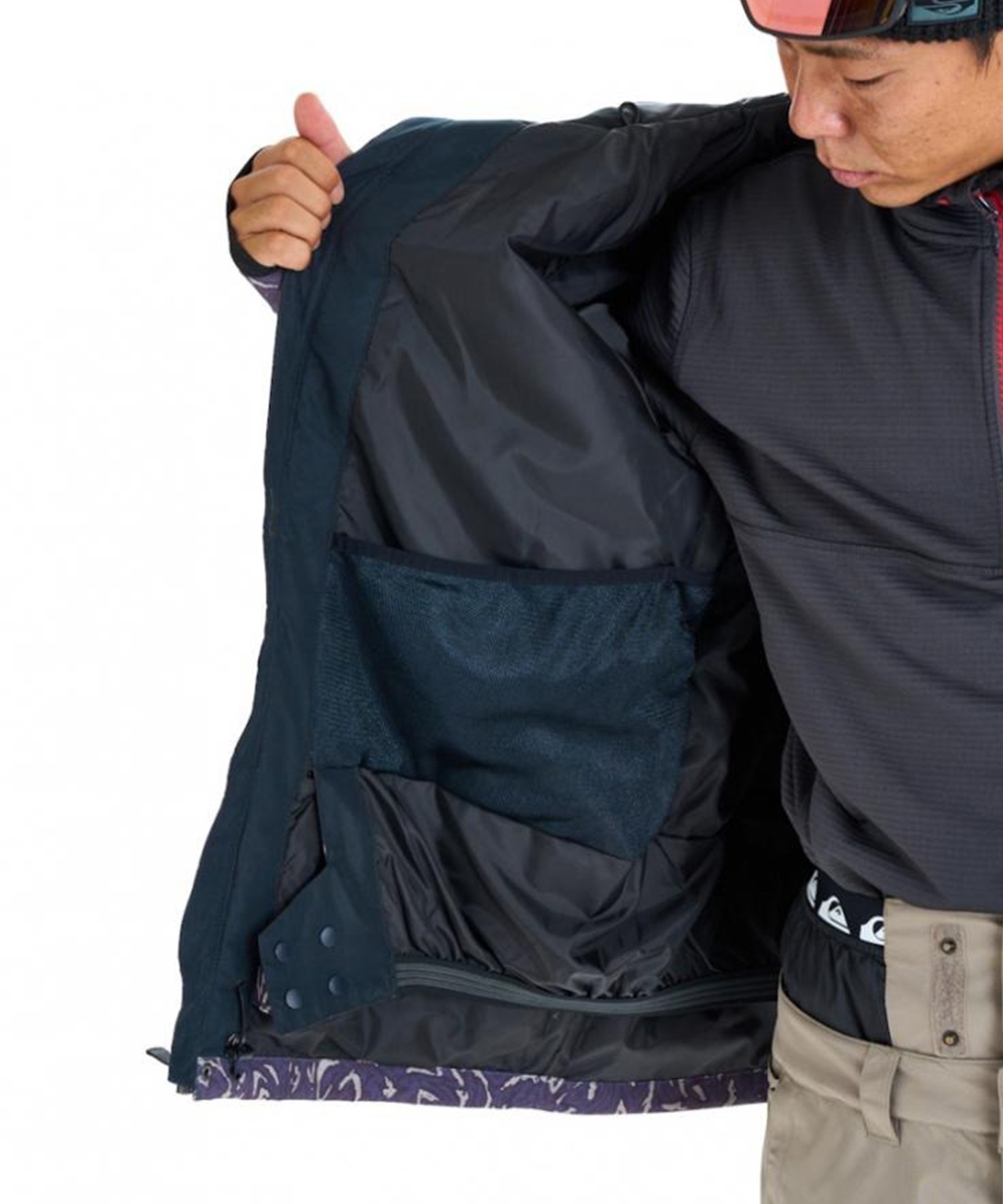QUIKSILVER クイックシルバー MISSION PRINTED BLOCK JK ジャケット