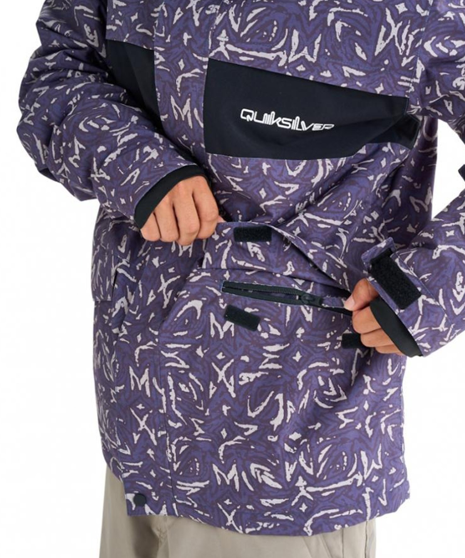 QUIKSILVER クイックシルバー MISSION PRINTED BLOCK JK ジャケット