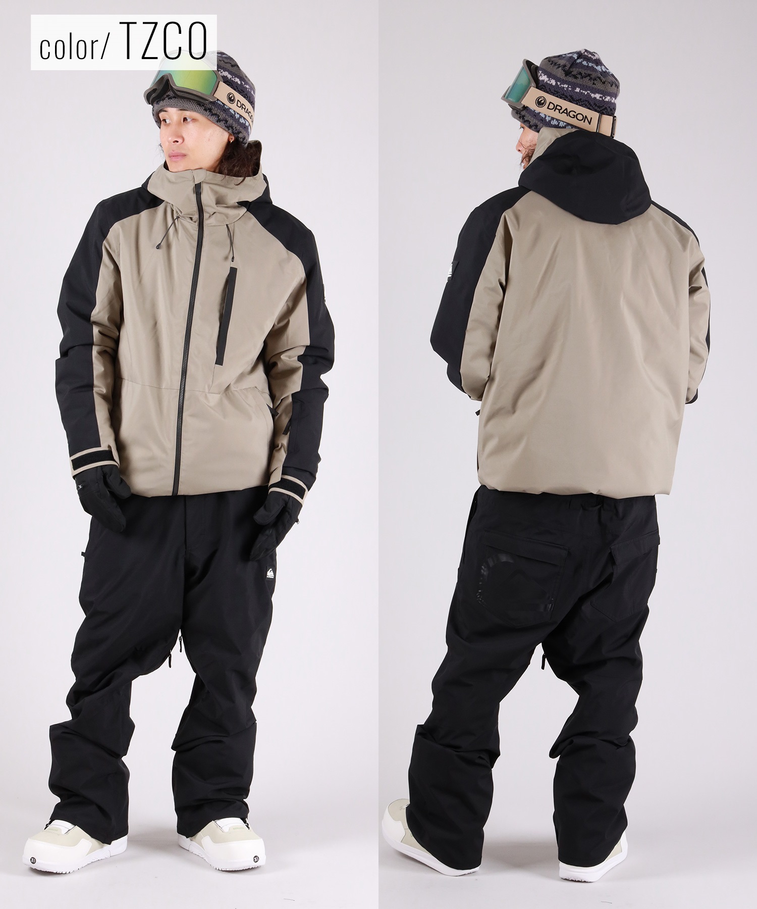 QUIKSILVER クイックシルバー MISSION BLOCK JK ジャケット スノーボード ウェア ユニセックス ムラサキスポーツ 25-26モデル MX J12 【2526】(WEG0-XS)