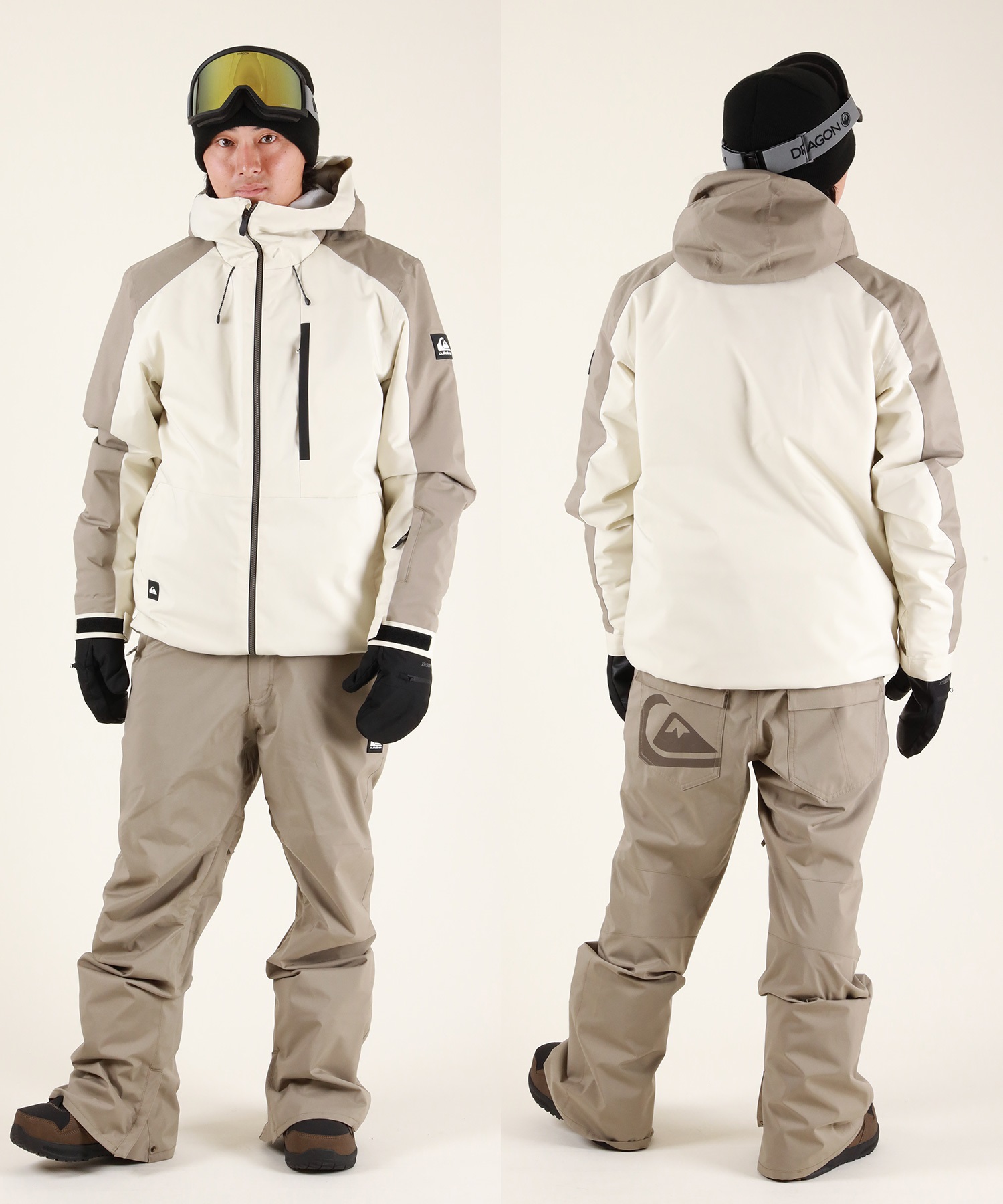 QUIKSILVER クイックシルバー MISSION BLOCK JK ジャケット スノーボード ウェア ユニセックス ムラサキスポーツ 25-26モデル MX J12 【2526】(WEG0-XS)