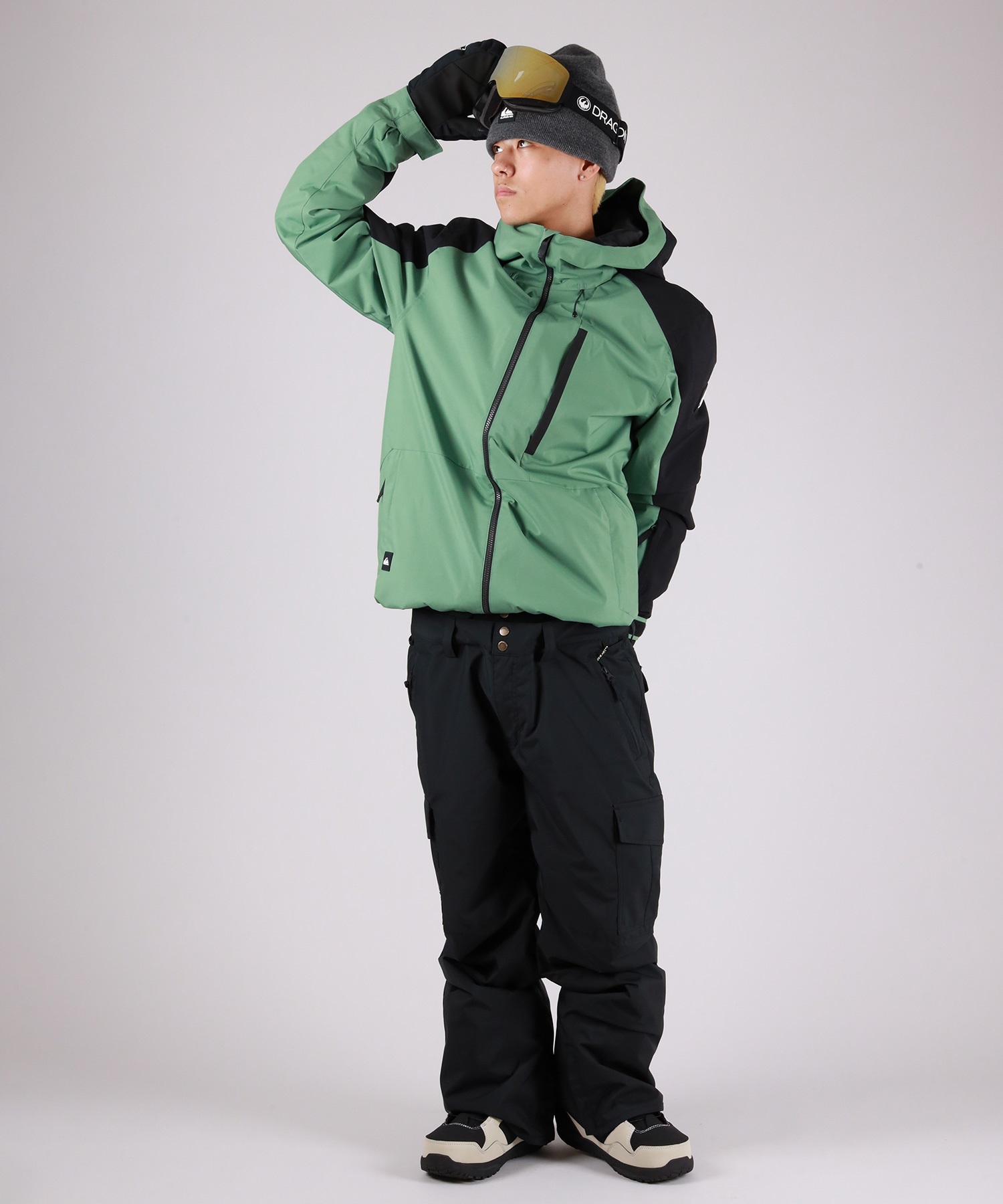 QUIKSILVER クイックシルバー MISSION BLOCK JK ジャケット スノーボード ウェア ユニセックス ムラサキスポーツ 25-26モデル MX J12 【2526】(WEG0-XS)