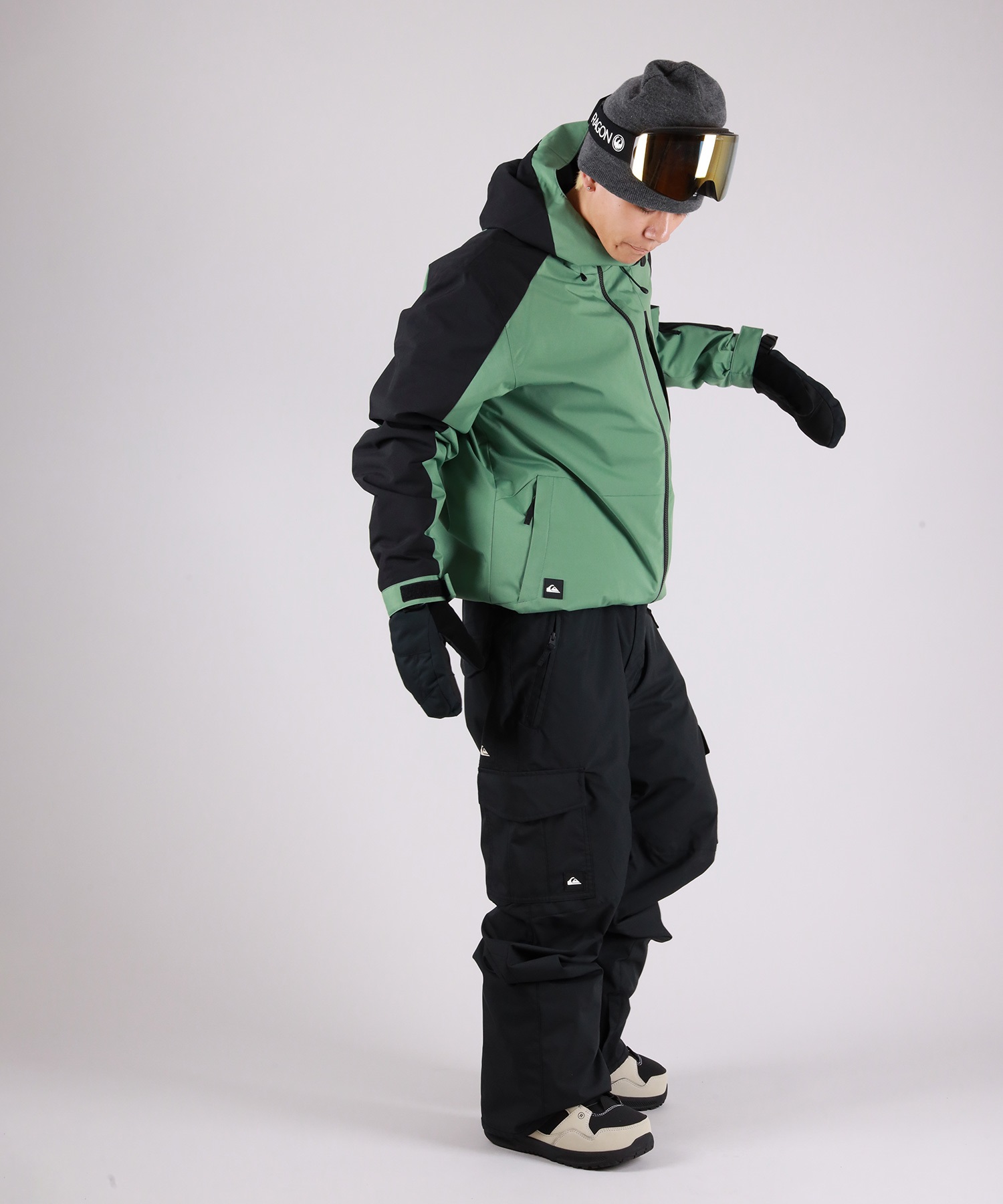 QUIKSILVER クイックシルバー MISSION BLOCK JK ジャケット スノーボード ウェア ユニセックス ムラサキスポーツ 25-26モデル MX J12 【2526】(WEG0-XS)