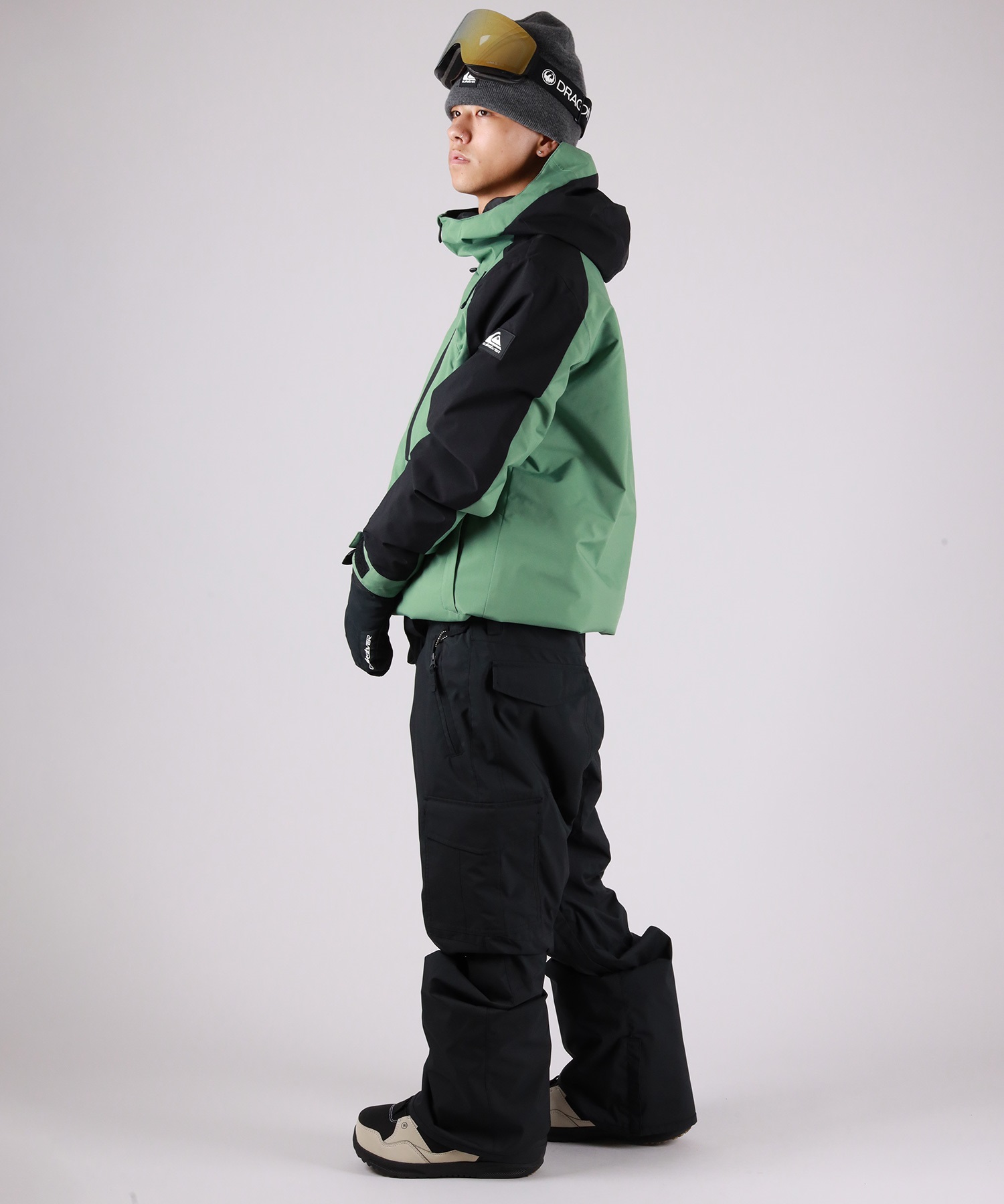 QUIKSILVER クイックシルバー MISSION BLOCK JK ジャケット スノーボード ウェア ユニセックス ムラサキスポーツ 25-26モデル MX J12 【2526】(WEG0-XS)