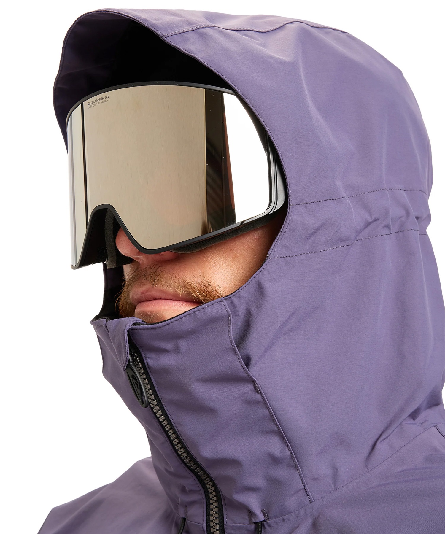 新品クイックシルバー　スノーボードウェア QUIKSILVER 紫 パープル 新品クイックシルバースノーボードウェア QUIKSILVER 紫 パープル