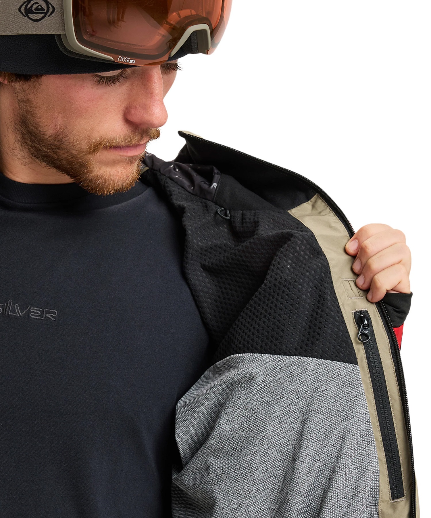 2526】QUIKSILVER クイックシルバー スノーボード ウェア ジャケット