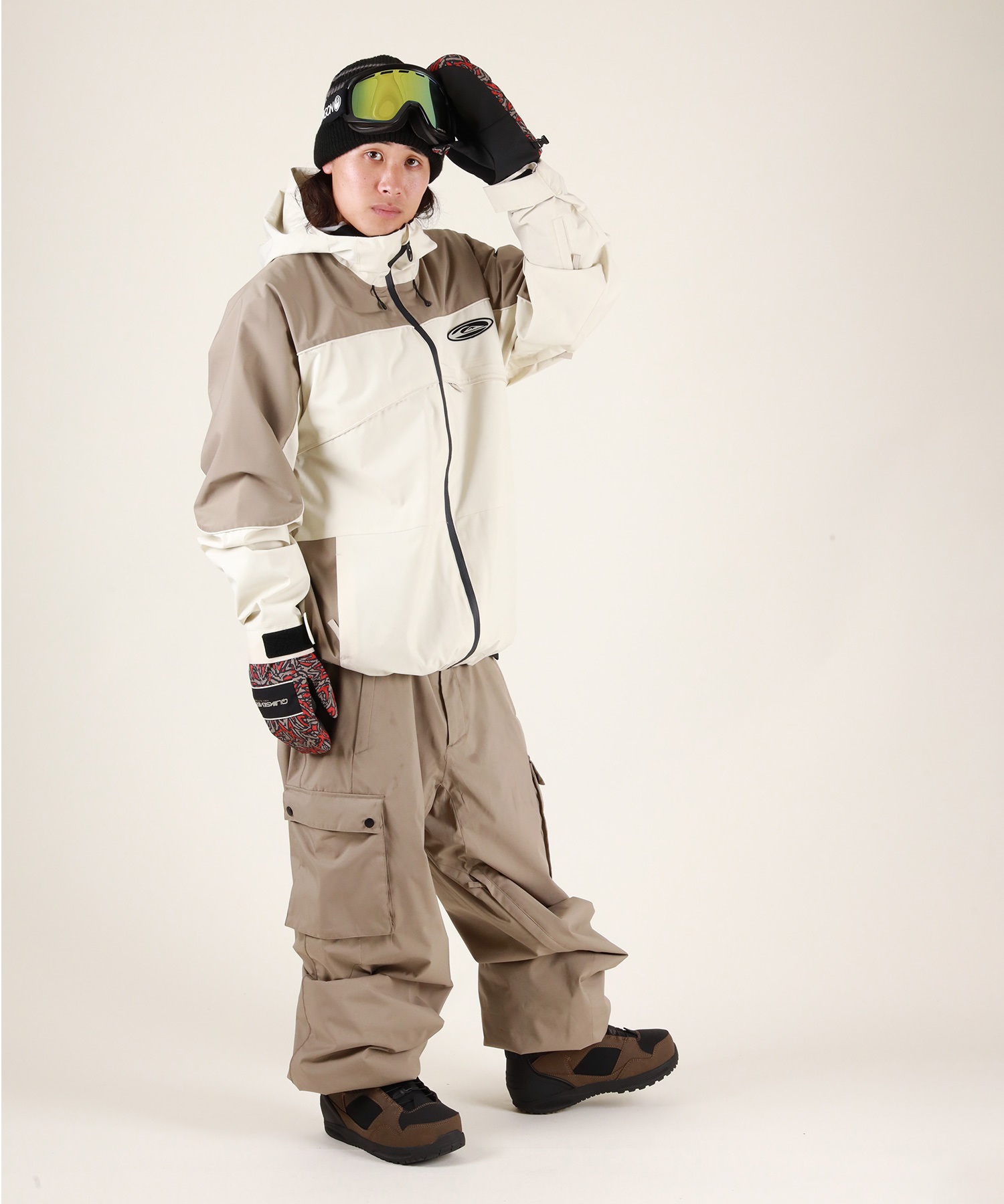 2526】QUIKSILVER クイックシルバー スノーボード ウェア パンツ ユニ