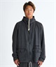 QUIKSILVER クイックシルバー アウター メンズ デニムジャケット ジップアップ フード付き QJK251001(BLK-M)
