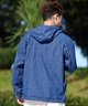 QUIKSILVER クイックシルバー アウター メンズ デニムジャケット ジップアップ フード付き QJK251001(BLK-M)