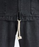 QUIKSILVER クイックシルバー アウター メンズ デニムジャケット ジップアップ フード付き QJK251001(BLK-M)