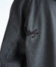 QUIKSILVER クイックシルバー アウター メンズ デニムジャケット ジップアップ フード付き QJK251001(BLK-M)