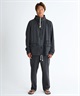 QUIKSILVER クイックシルバー アウター メンズ デニムジャケット ジップアップ フード付き QJK251001(BLK-M)