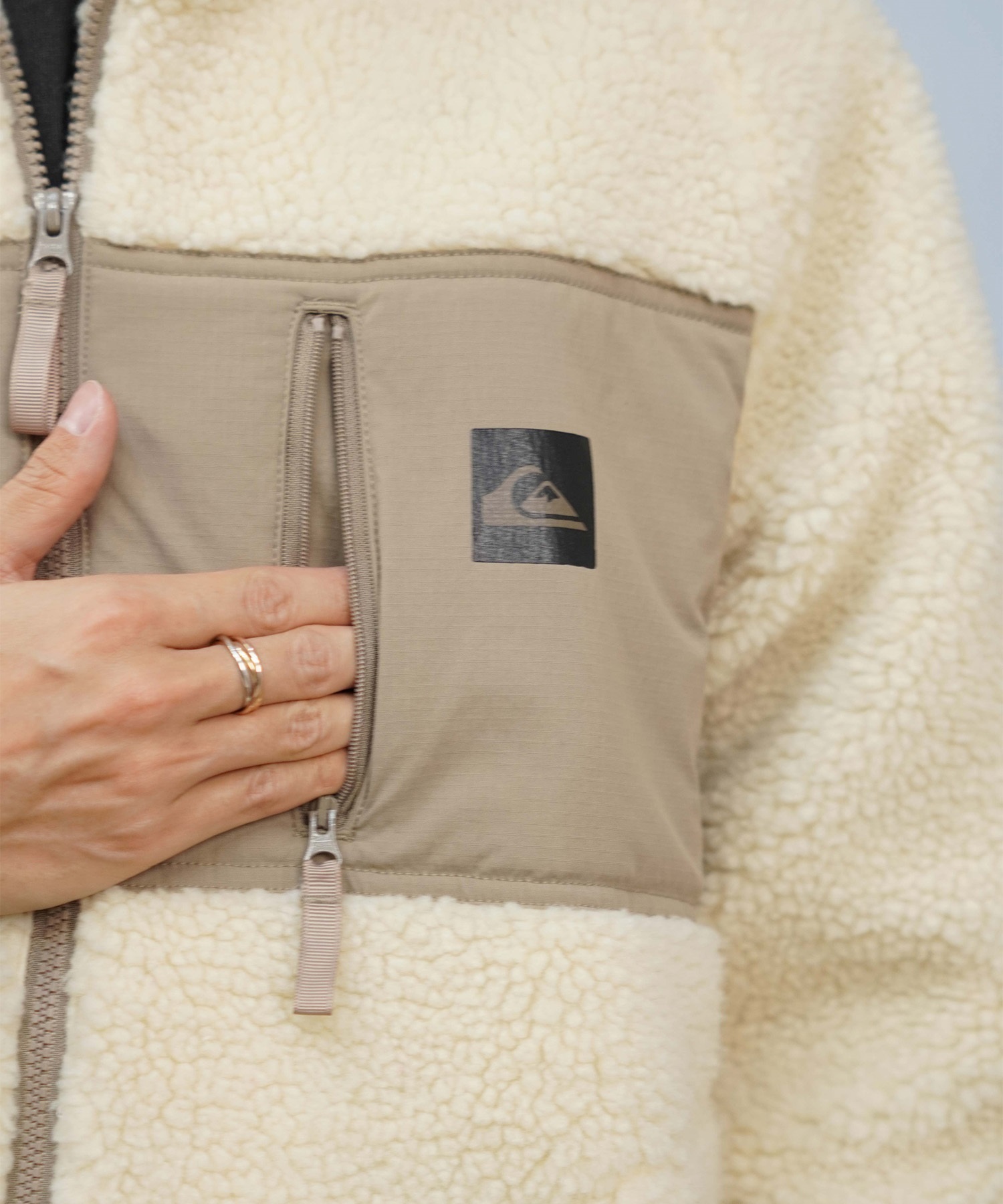 QUIKSILVER クイックシルバー ジャケット メンズ ボア 撥水 BOA JACKET